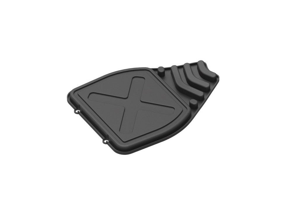 EPIKGO Rubber Foot Mat - Black (2 Pack)